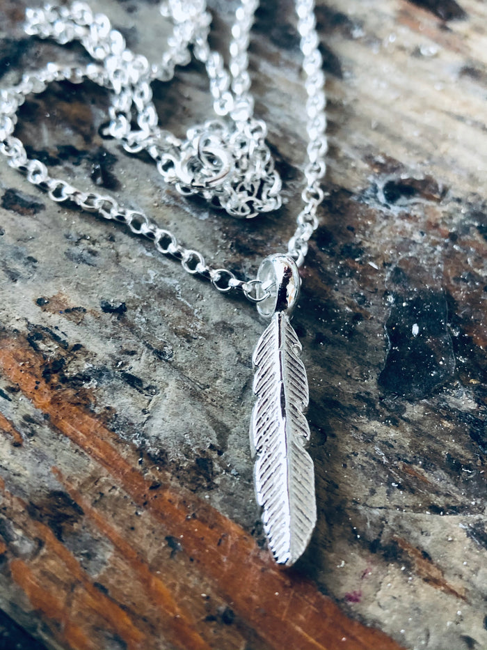 Tail Feather Necklace