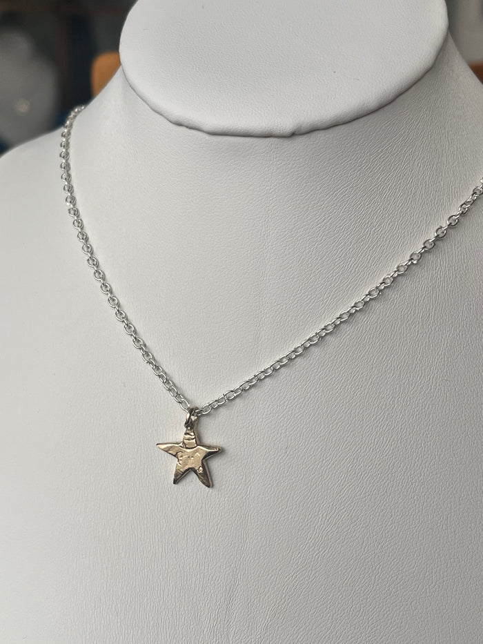 Gold Star Necklace