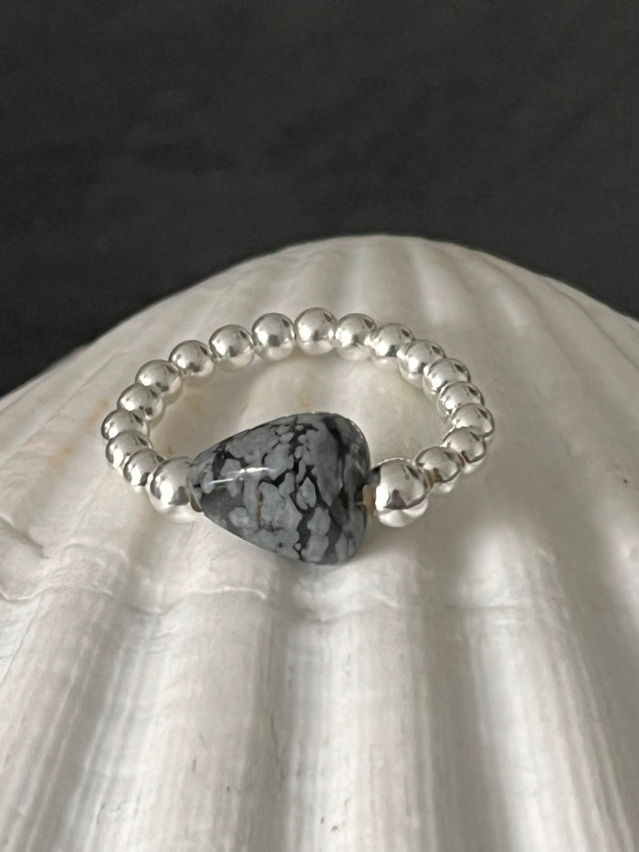 Lumiere Obsidian Ring