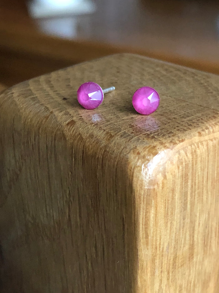 Pretty In Pink Stud Earrings