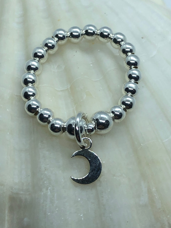Moon Lumiere Bead Ring